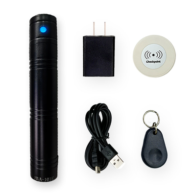 RFID Guard Patrol System Software USB Patrol Wand Reader Watchman Hua-Guard Metal Texture