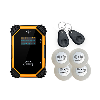 4G RFID Guard Tour Control System GPS Positioning Realtime
