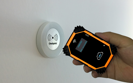 Realtime Digital Guard Tour System Gprs Factory Security Guard Alarm Patrol 4G SIM Card