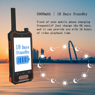 Android 10 Real Time RFID Guard Tour System Control With Rechargeable Lithium Battery HUA-K6