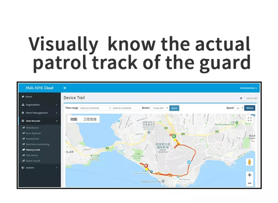 Gps Tracker For Security Guards Patrol Monitoring Systems 8 Megapixel HD Camera Online