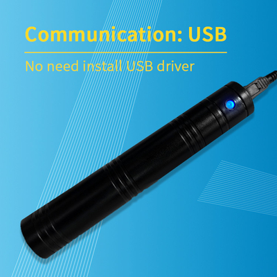 Security Guard Checkpoint System Black Patrol Stick RFID 125khz Scanning 158x26mm