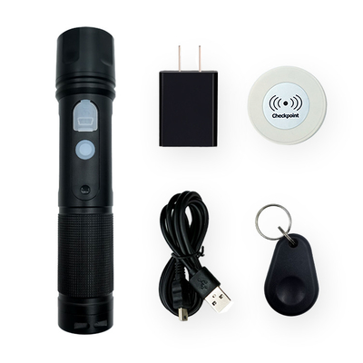 Handheld RFID Guard Tour System IP67 3.6V Large Volume Rechargeable Lithium Battery