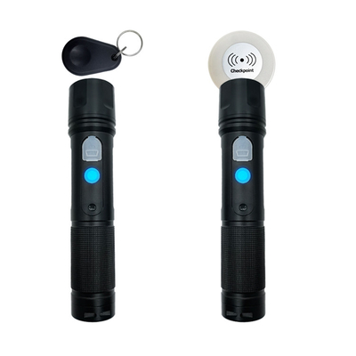 Patrol Guard Tour Monitoring System Flashlight 3 Speed Dimming Distance