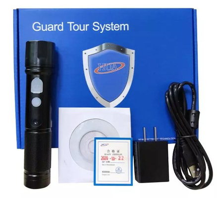 Intelligent Electronic Guard Tour System Durable Solid Alloy Casing 0.12 MilliAmpere Standby