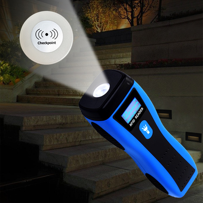 IP67 Electronic Guard Tour System Device USB Data Transmission Three Lighting 100g
