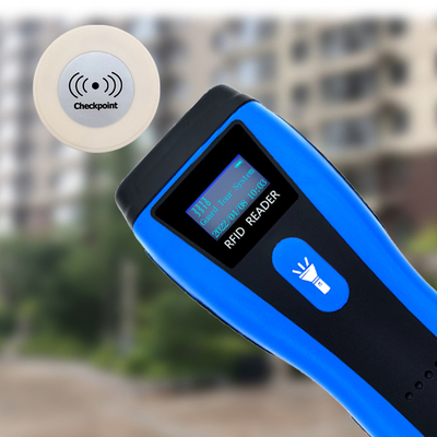 Flashlight Touch Switch RFID Guard Tour System Refillable Suction Charging Interface Audio Mode