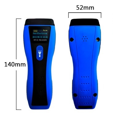 RFID Security Guard Tour Monitoring System High Capacity Battery Auto Read 140x42x28mm
