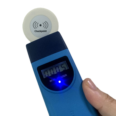Clock Digital Guard Tour System LED Display Flash RFID Scanner
