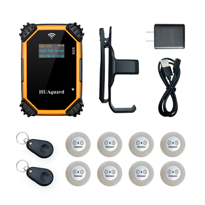 Water Resistant 4G GSM GPRS Patrol Guard Tour System With Management Software / Mobile APP