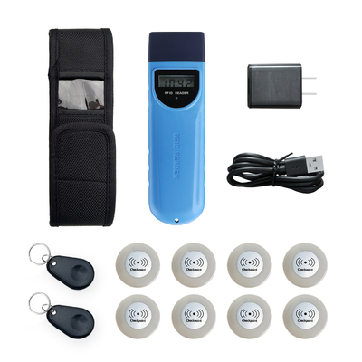 Waterproof Guard Patrol Tour System Lcd Display Various Read Status