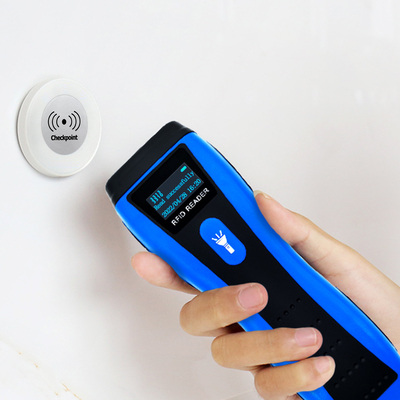 Rfid Patrol Reader Electronic Guard Tour System With Led Display And Torchlight