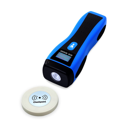 Led Display Checkpoint Guard Parol Management System Rfid Reader With 3 Steps Torchlight
