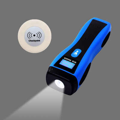 RFID Checkpoint Security Patrol Monitoring System With Flashlight Touch Switch