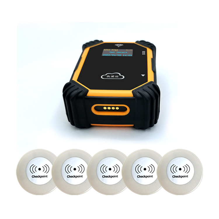 Checkpoint Security Tour Guard System RFID Alarm Clocking SIM Network GPS Tracking