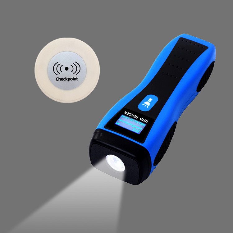 RFID Checkpoint Security Patrol Monitoring System With Flashlight Touch Switch